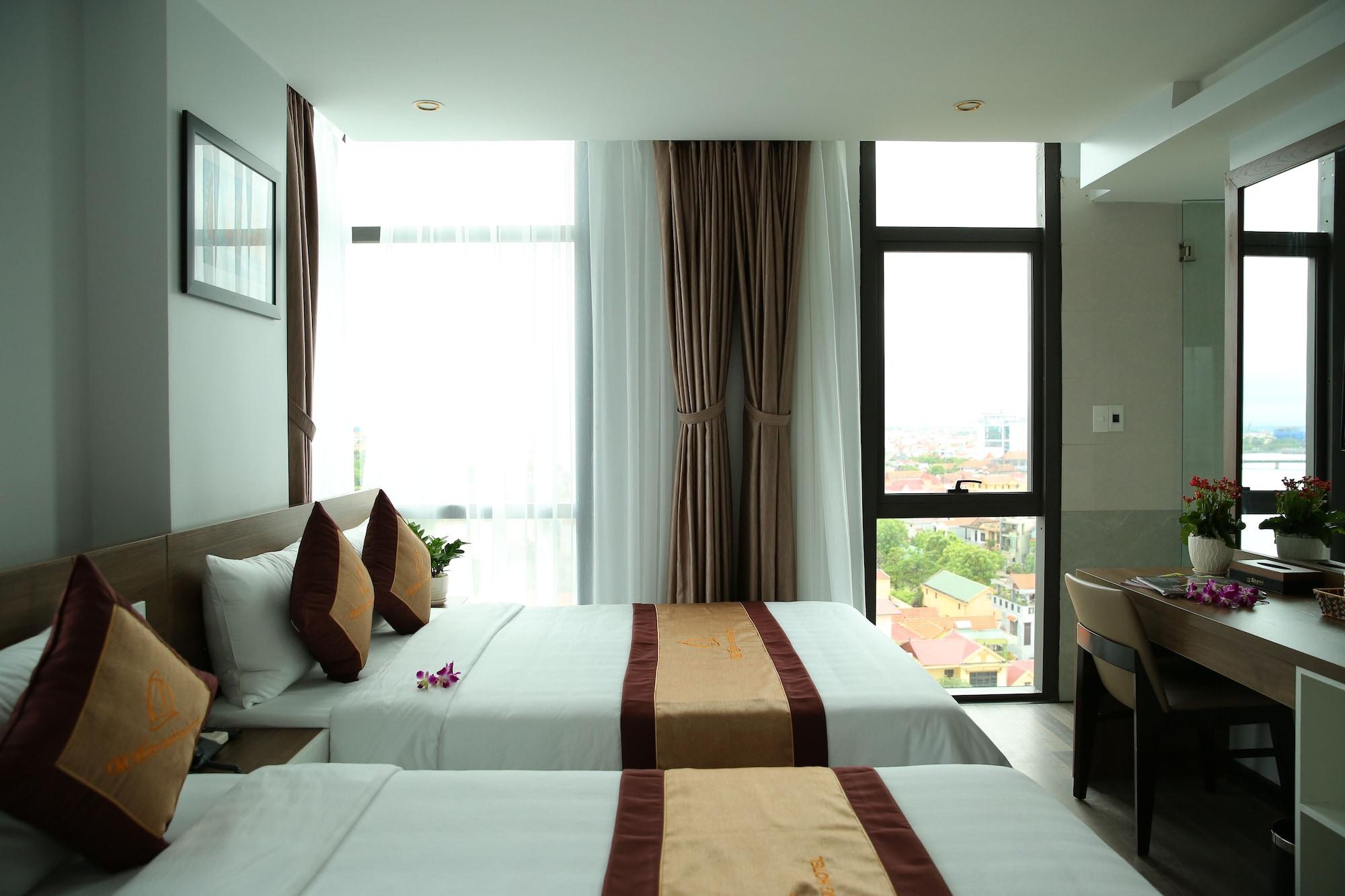 Ckc Thien Duong Hotel Донг Хой Екстериор снимка